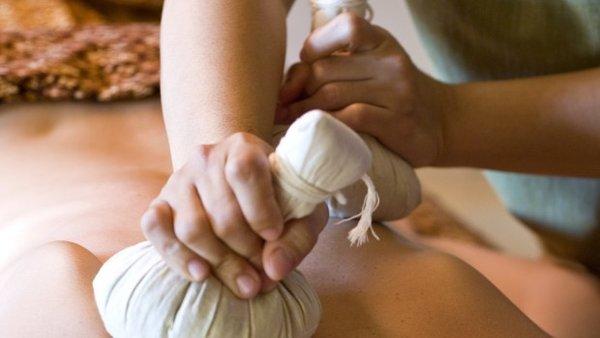 Enhance your massage by adding on hot herbal compresses, heated with steam to soothe sore muscles.