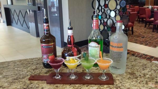 Martini Flight:  A chance to experience 4 mini-martinis