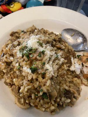 Mushroom risotto