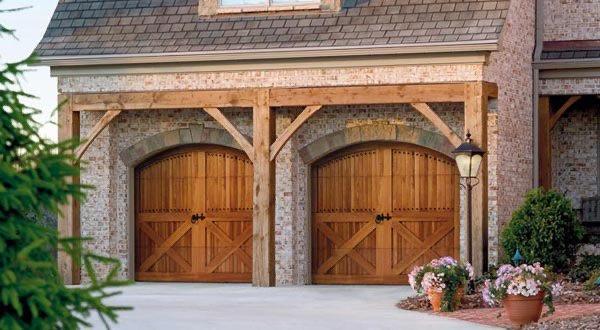 Crafted Wood Garage Doors.