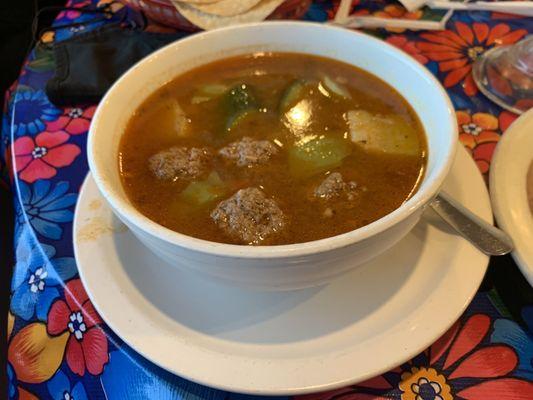 Meat Ball Soup LG