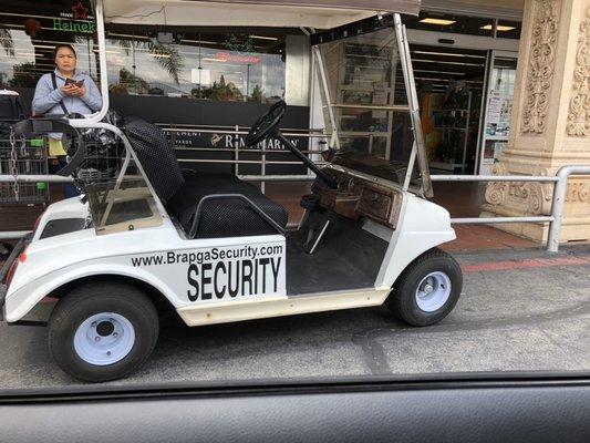 Security Golf Cart