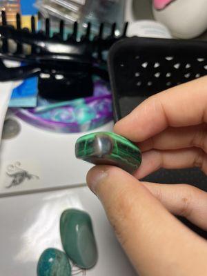 fake malachite