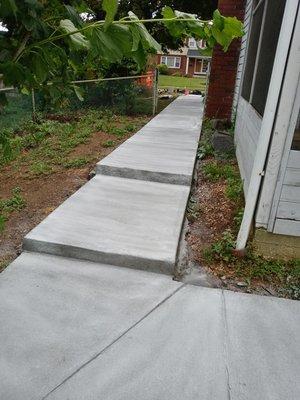 New walkway