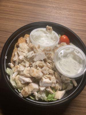 Grilled chicken salad