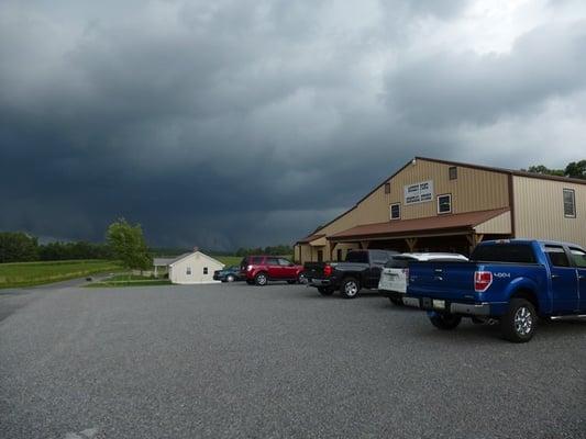 Stormy day at Muddy Pond