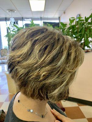 Cut, color, and highlights