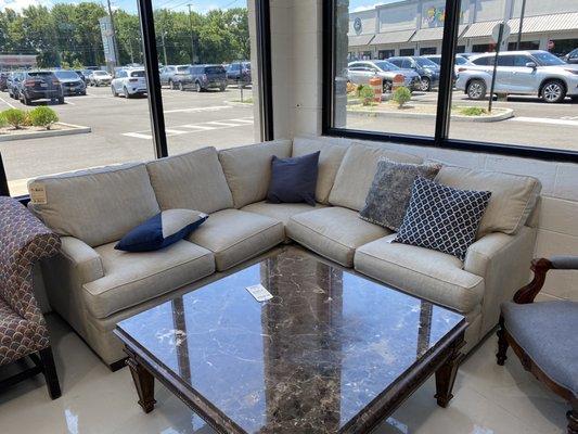 Couch and coffee table