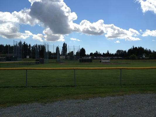 Baseball field.