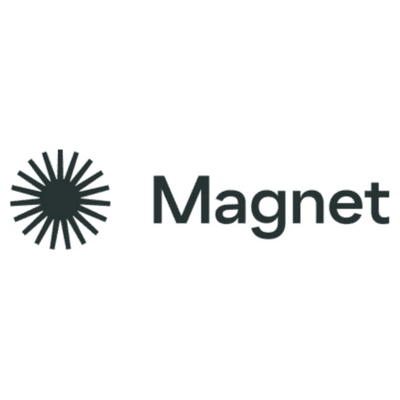 Magnet web design and digital marketing agency logo