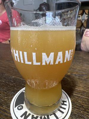 Find a seat at the bar and ask for Miles! This is Hazy Half back