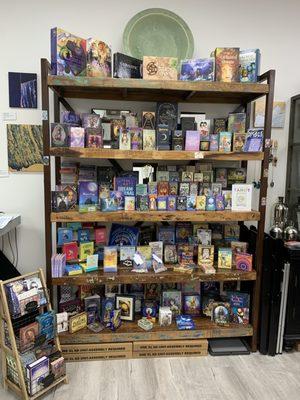 Huge selection of tarot and oracle cards