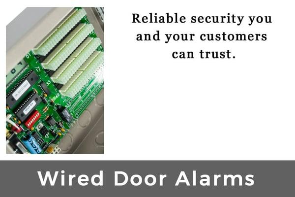 Wired Door Alarms