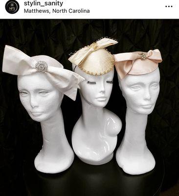 Love that custom fascinator