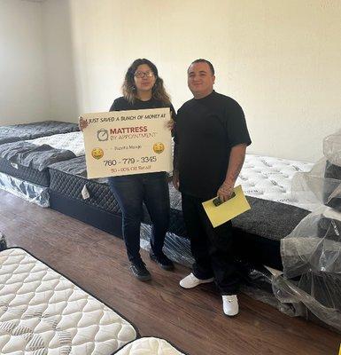 Happy Mattress Customers!