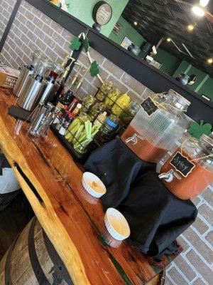 Bloody Mary Bar