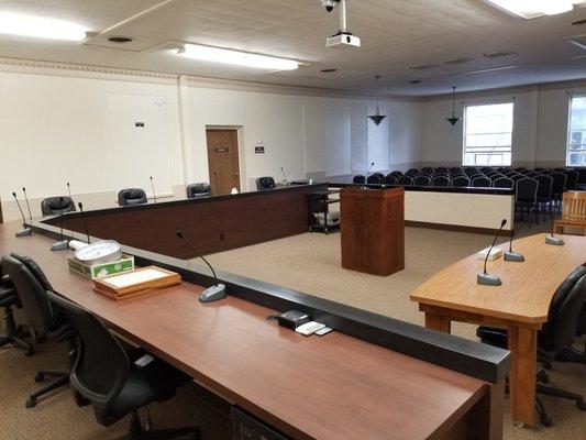 County Courthouse- Microphones & Speaker Installation