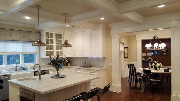 Kitchen from custom built home