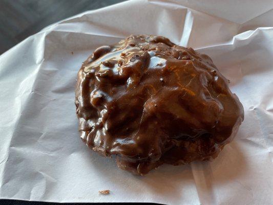 Chocolate Apple Fritter