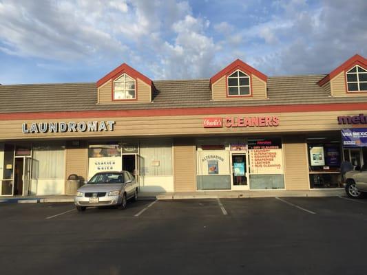 Convenient to have a laundromat next door