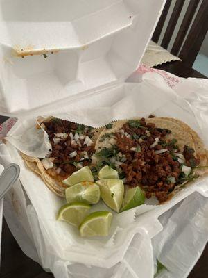 2 Al pastor tacos