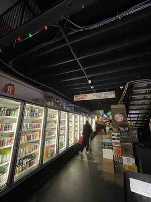 Interior, IPA and beer selection