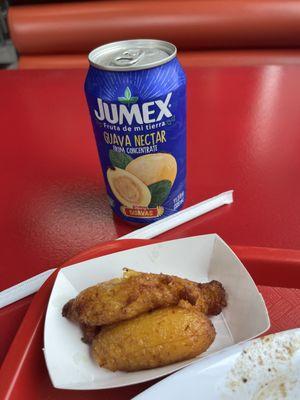 Sweet Plantain and guayaba drink