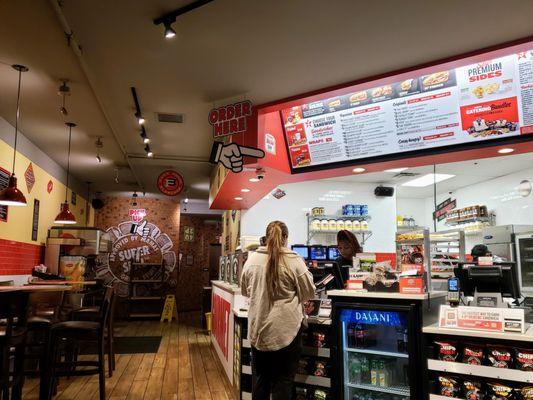 Front Counter at Jimmy John's 86th St. Indianapolis