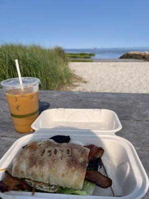 Bird Breakfast Sandwich