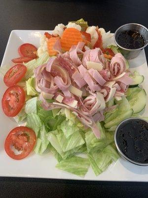 Antipasto Salad with Balsamic Vinaigrette