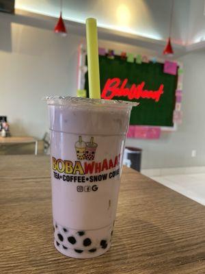 Taro milk tea