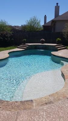 Joe did a great job getting us the pool of my dreams at a reasonable cost,great quality,without waiting for equity in my home and on time.