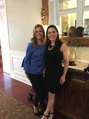 SkinCeuticals Rep Stacey Herman and Esthetician Vera Willett at Conference in Newport