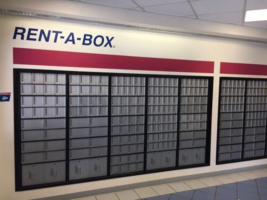 PO boxes