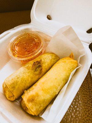 Yep...the Vegetable Egg Rolls tasted amazing too!