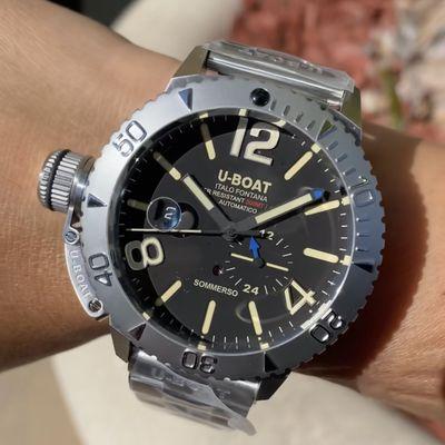 UBOAT SOMMERSO 
9007/A/MT 
46mm  
300 Meters Water Resistant