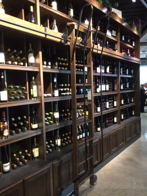 Full selection of wines too