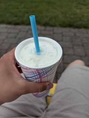 6/23/2024 - Vanilla Frappe, very tasty and filling.