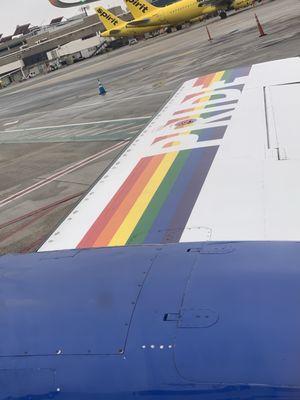 Gay Pride plane