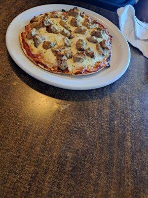 Sausage pizza