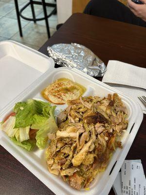 Shawarma Chicken Entree