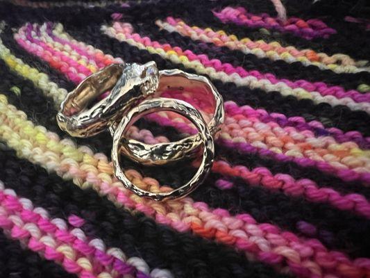 Rusty and Kari's rings