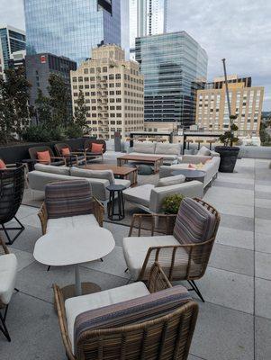 Patio deck on the 8th floor