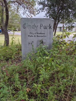 Cindy Park, Burleson