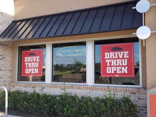 Drive Through Open