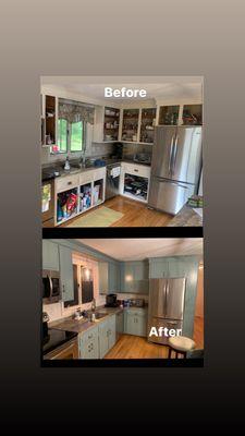 Cabinets painting