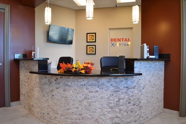 DENTALXPERTS.NET RECEPTION PRESENCE HEALING ARTS PAVILIONS DENTIST NEW LENOX