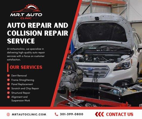 Quality you can trust! All our repairs come with a lifetime warranty, ensuring peace of mind for as long as you own your vehicle.