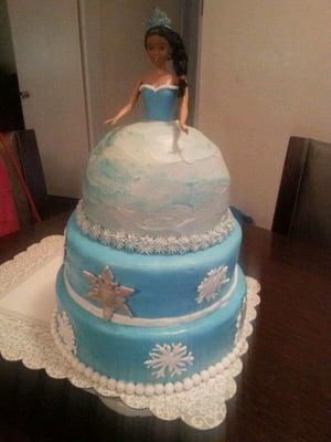 Disney Princess themed cakes are not only sugar free, they can be made gluten free as well - in any flavor ur desiring!