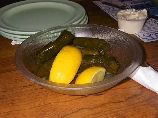 grape leaves